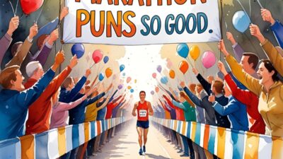 Marathon Puns So Good