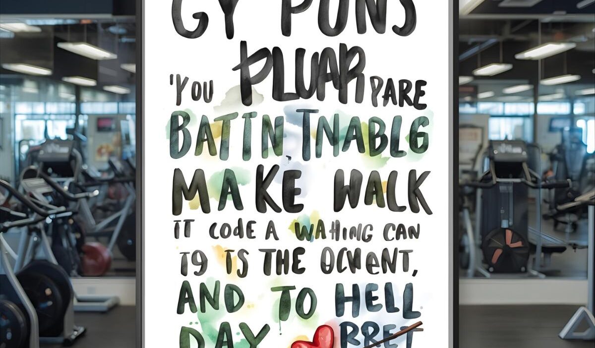 Gym Puns