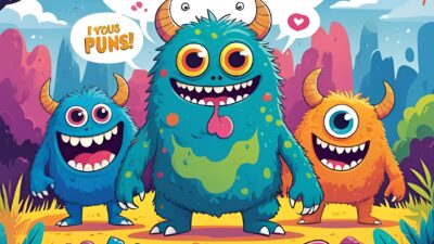 Monster Puns