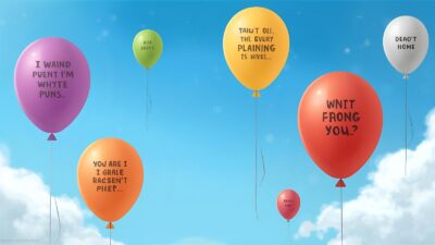 Balloon Puns