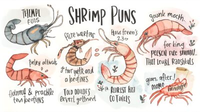 Shrimp Puns