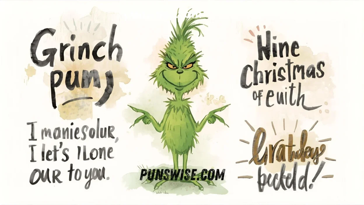 Grinch Puns