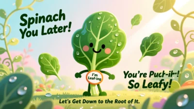 Spinach Puns