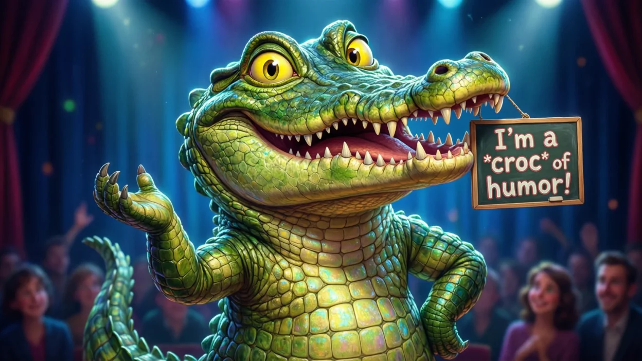 Crocodile Puns