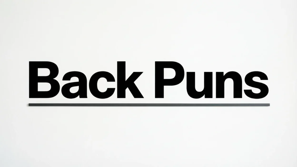 Back Puns