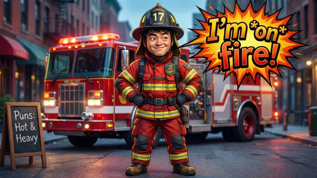 Firefighter Puns